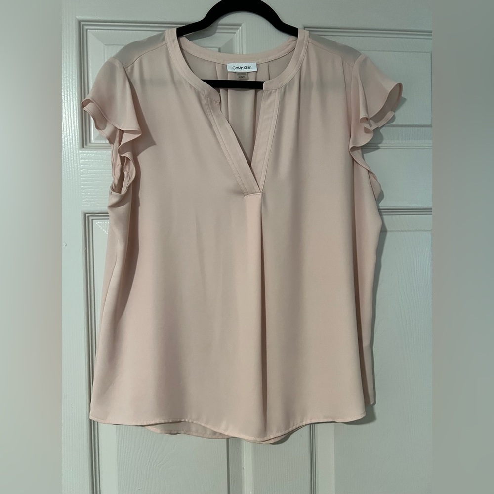 Calvin Klein pink shirt